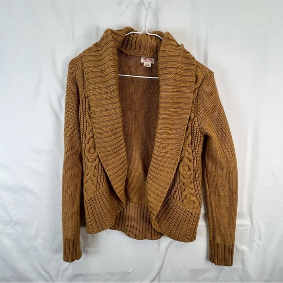 Mossimo - XS - Cardigan - Brown - Women's Sweater - Layering - Heavier Thicknes - Picture 1 of 9